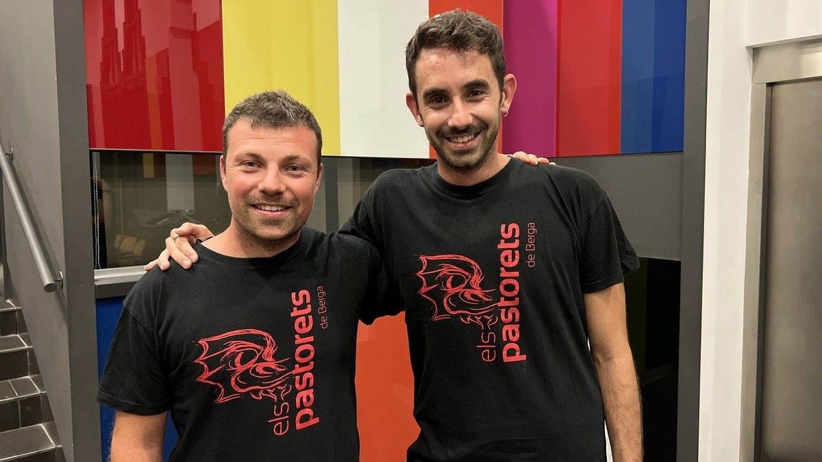 Marc Corominas i Eric Calderer, nous directors d'Els Pastorets de Berga