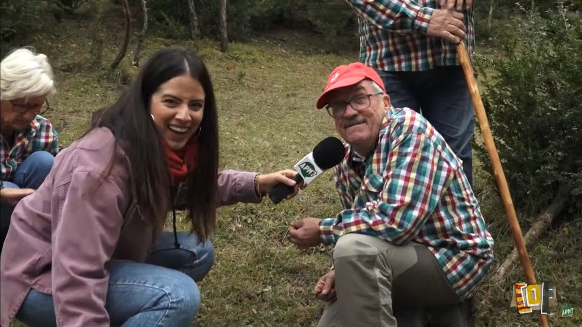 La valenciana Nerea Sanfe i la Penya Boletaire de Berga troben un parell de rovellons