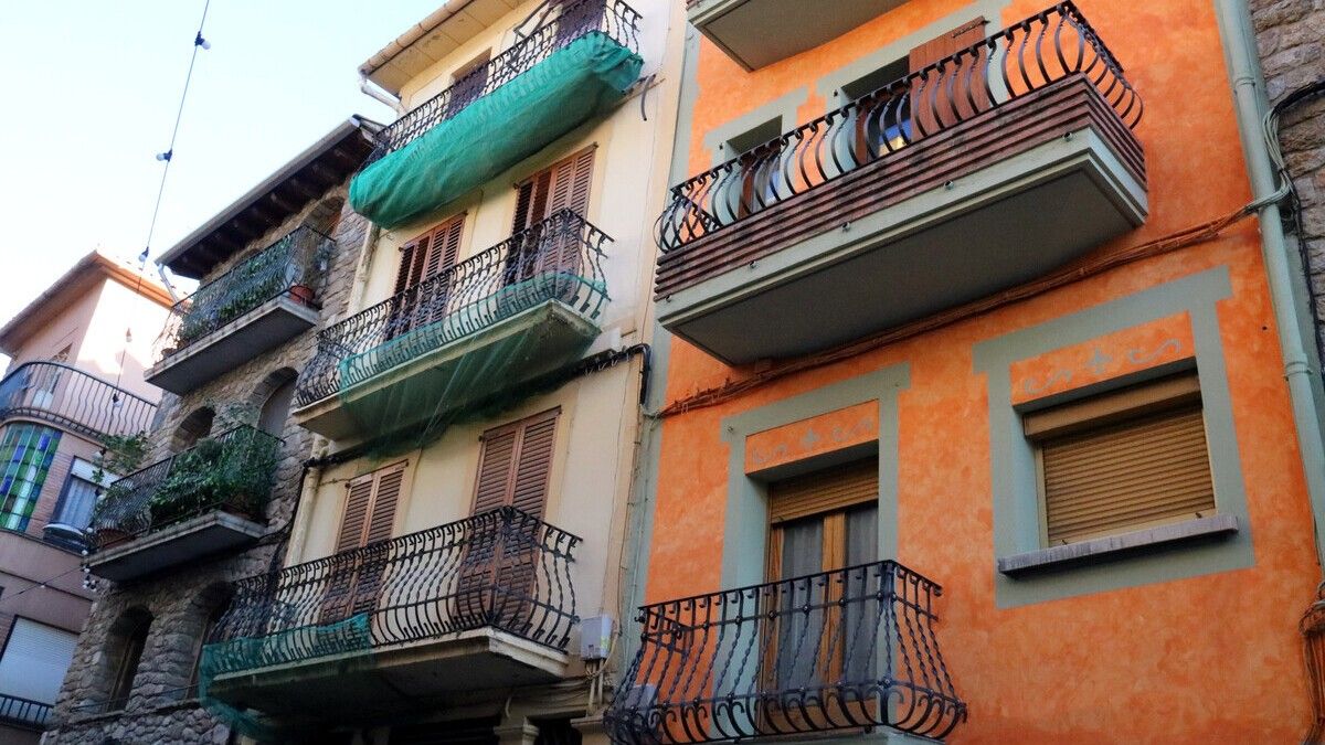 Part del poc habitatge que hi ha disponible a Bagà es destina a l'ús turístic