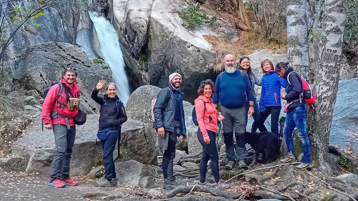 Una excursió celebrada en el marc de la trobada transfronterera del Camí dels Bons Homes