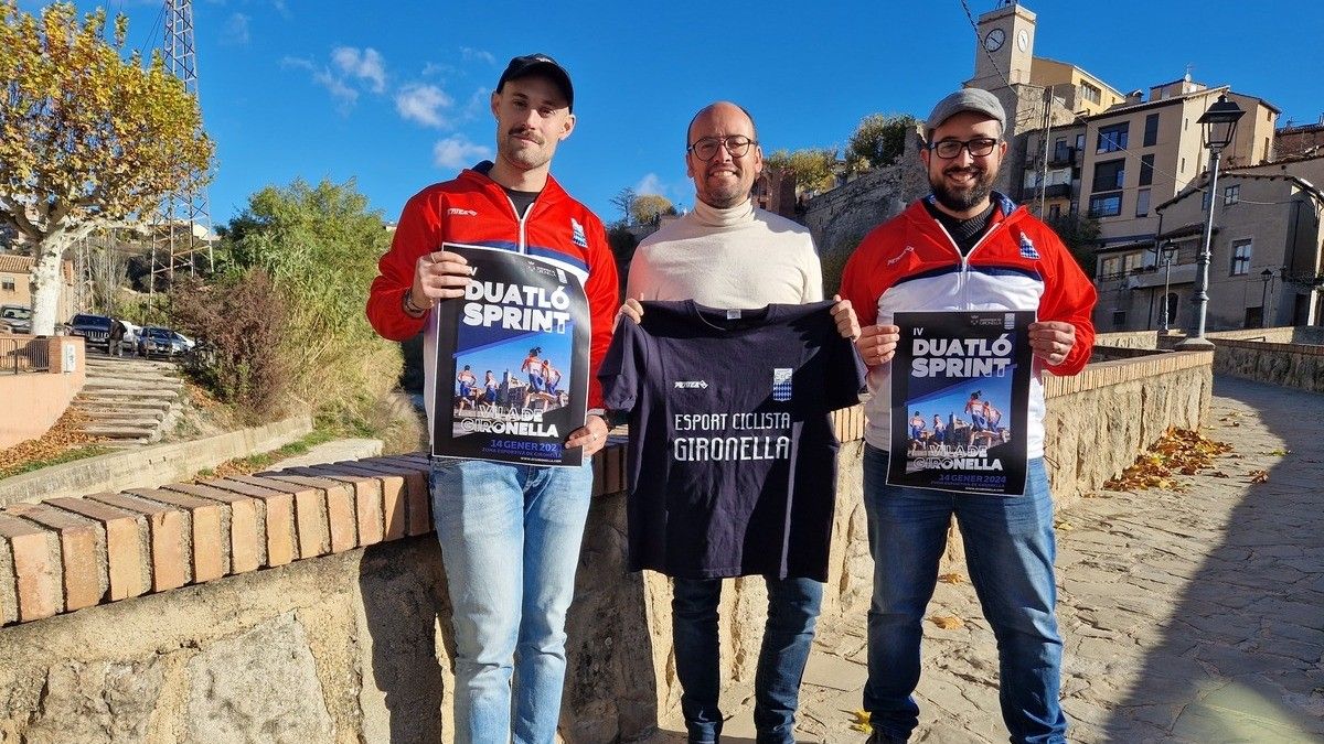 La presentació de la IV Duatló Sprint Vila de Gironella