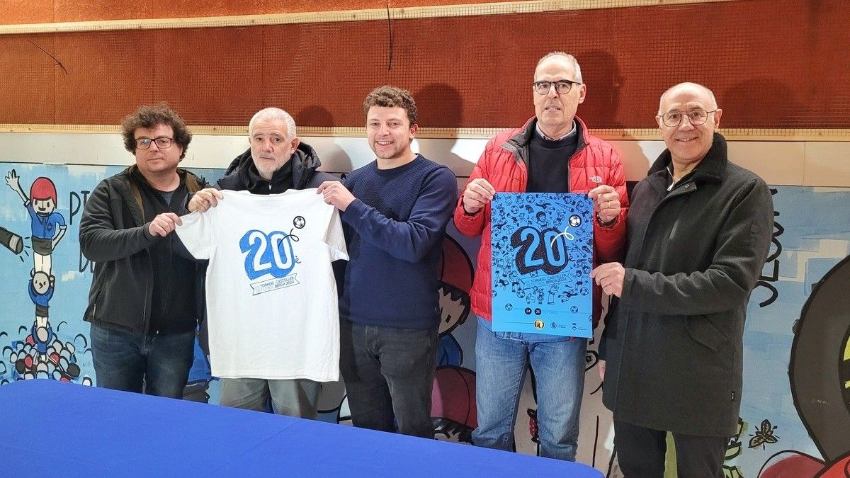 El XXè Torneig Casteller de Futbol tindrà lloc a Berga el 24 i 25 de febrer de 2024