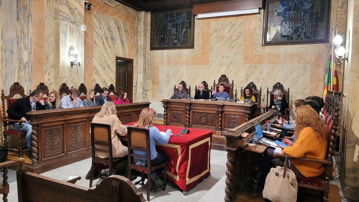 El ple ordinari de l'Ajuntament de Berga celebrat aquest dijous