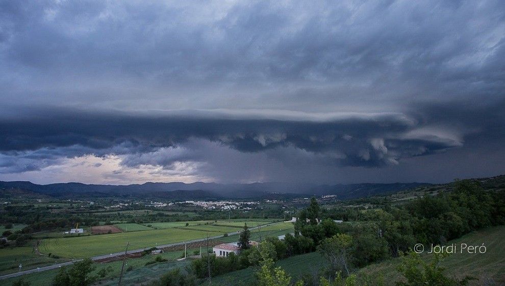 Tempesta al Pallars Jussà.