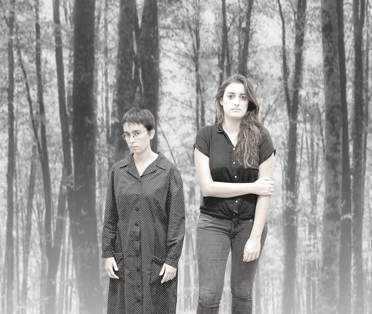 Laia Planella i Anna Aumatell són Judith i Adela a «El Bosc».