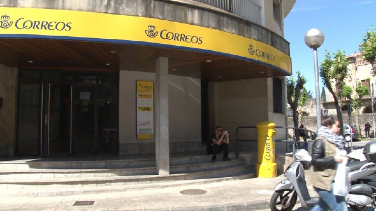 Oficina de Correus a Olot.