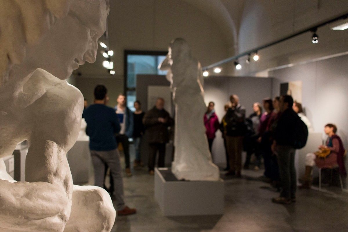 Un aspecte de l'exposició sobre Josep Clarà, que ja s'ha clausurat amb èxit.