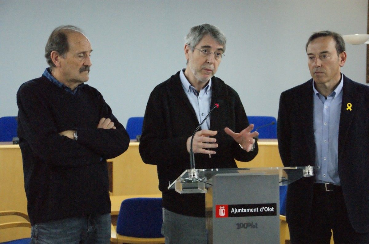 Espadalé i Guitérrez, del PEHOC, han estat presentats pel regidor Pep Berga.