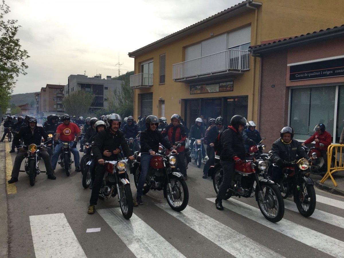 Les motos de tota època i marca van lluir per tota la comarca.
