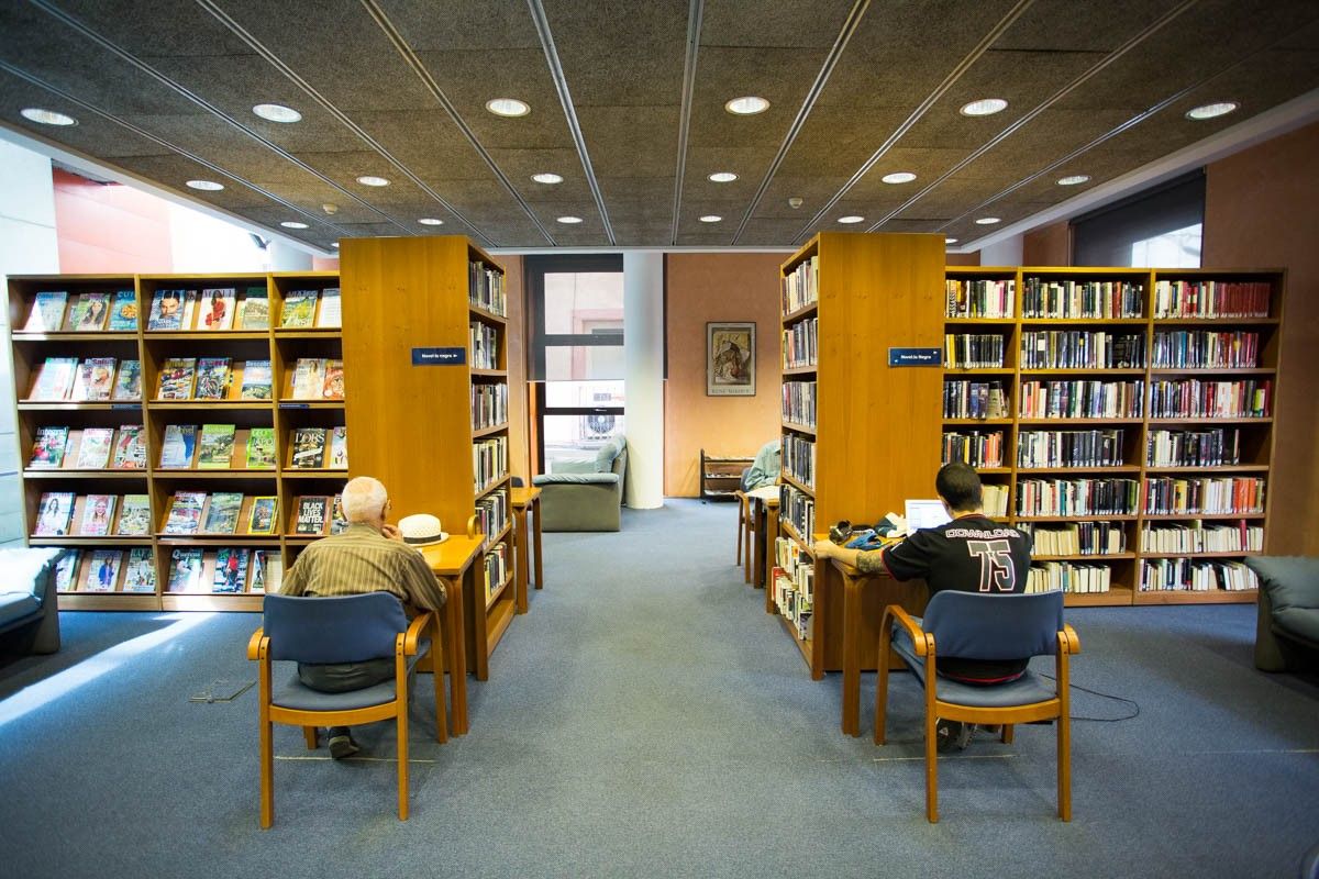 La Biblioteca Marià Vayreda d'Olot.