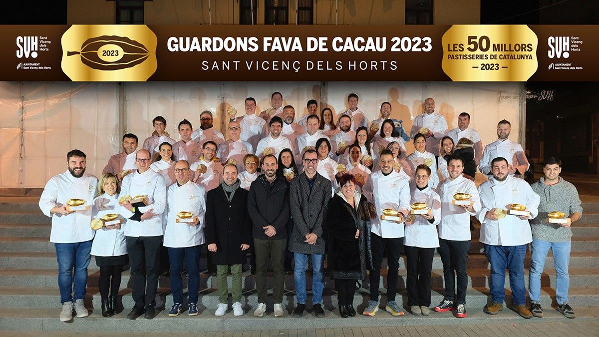 Guardonats amb el premi Fava de Cacau a les cinquanta millors pastisseries de Catalunya.