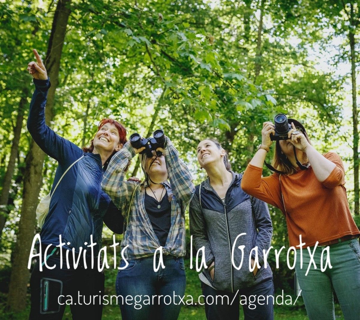 Imatge de la nova campanya de promoció de Turisme Garrotxa.