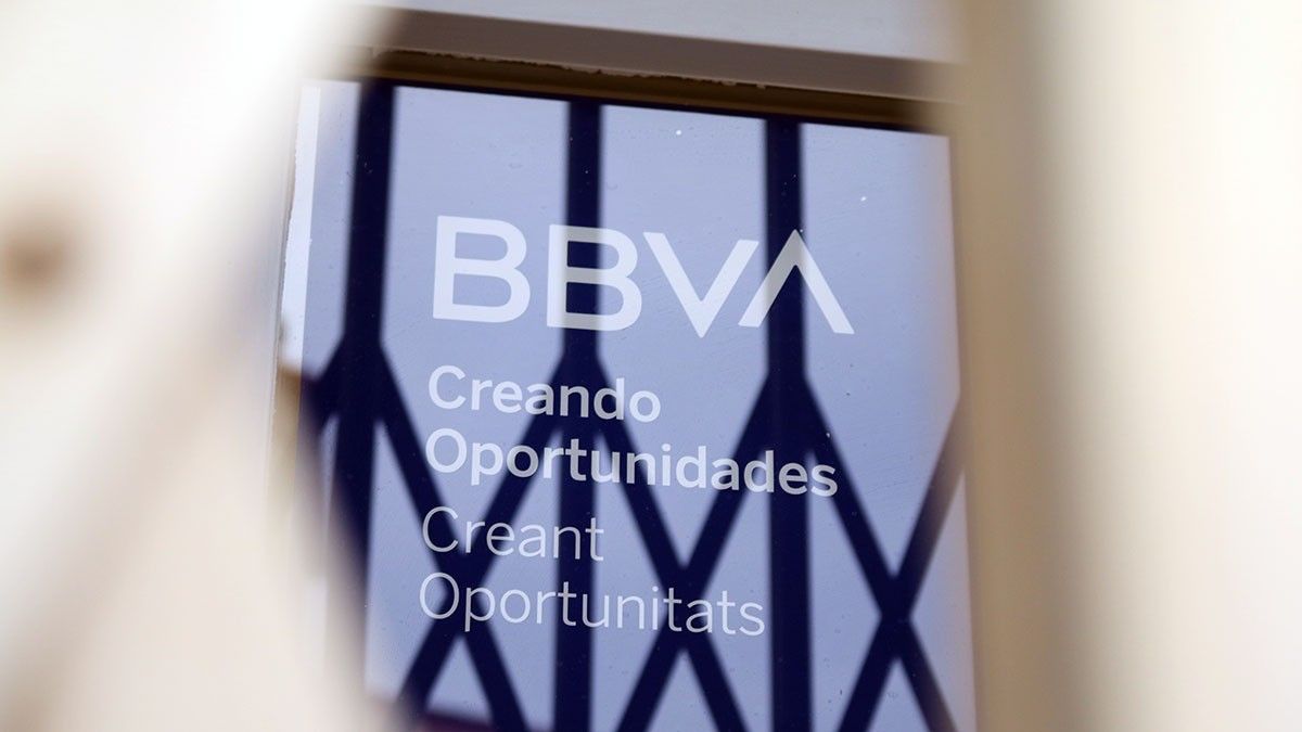 La sucursal del BBVA de Tortellà tancada