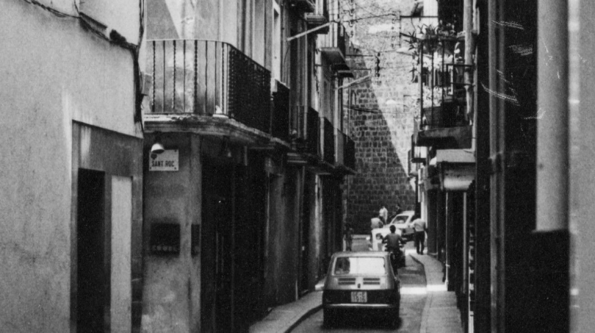 El carrer dels Sastres d'Olot en una imatge d'arxiu.