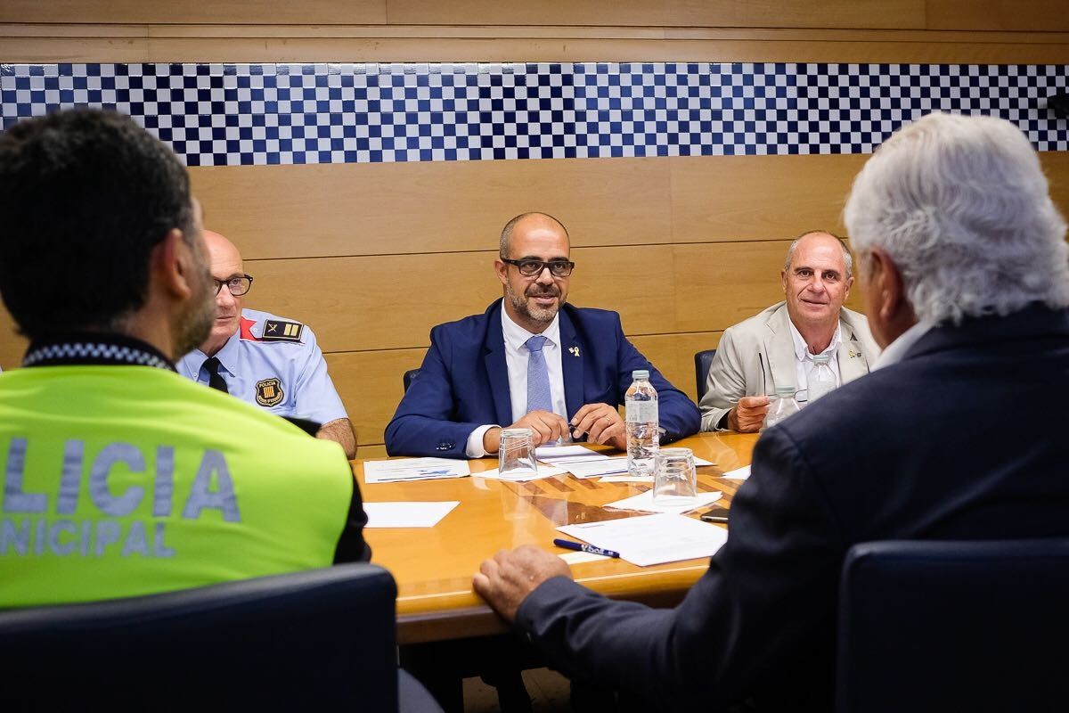 Miquel Buch ha destacat la bona entesa i coordinació entre els Mossos d'Esquadra i la Policia Local.