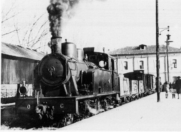 El tren d'Olot, en una imatge d'arxiu.