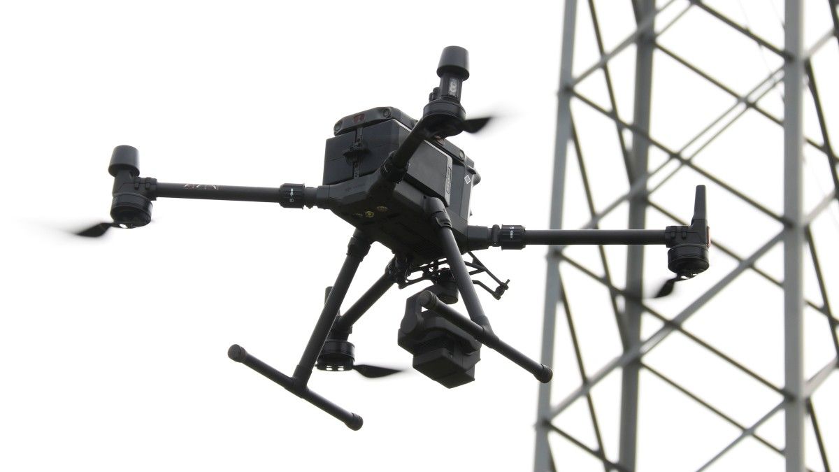 Imatge d'arxiu d'un dron