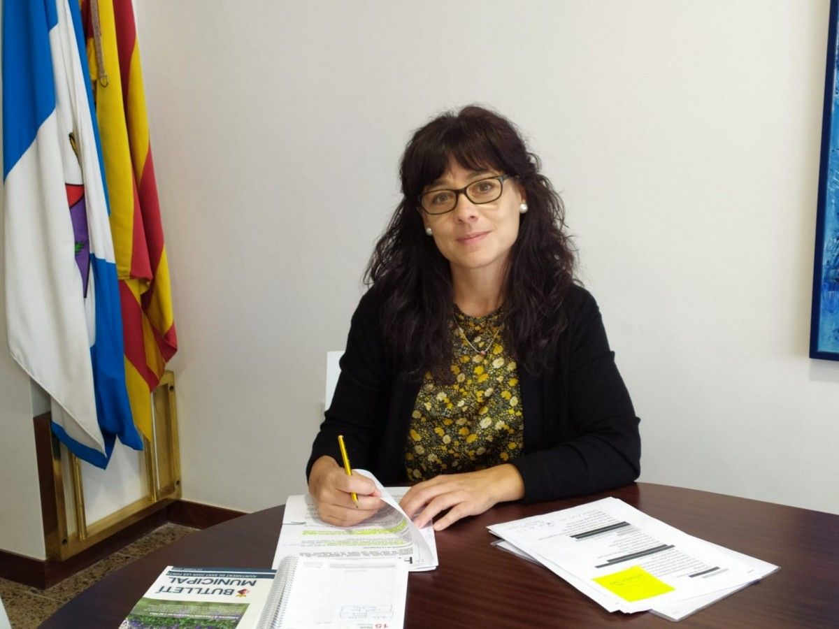 Maria Vidal ja torna a treballar al despatx de l'Ajuntament.