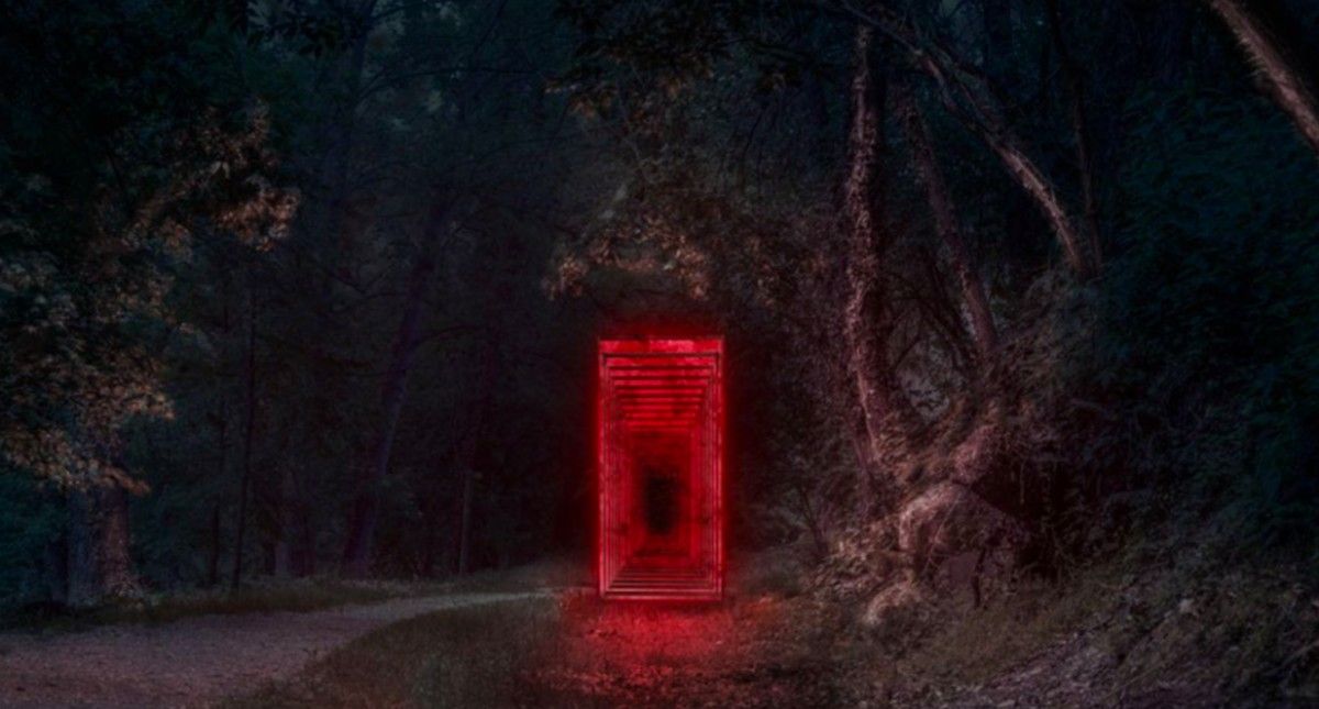 «Hellcome», la suggerent porta d'entrada a l'infern que proposa el grup ETSAB-UPC, amb Xavier Solsona al capdavant.