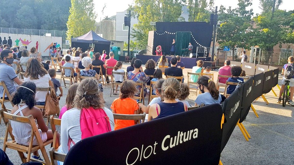 Un dels espectacles de Zona B a Olot