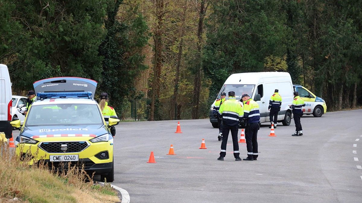 Un control de Mossos d'Esquadra