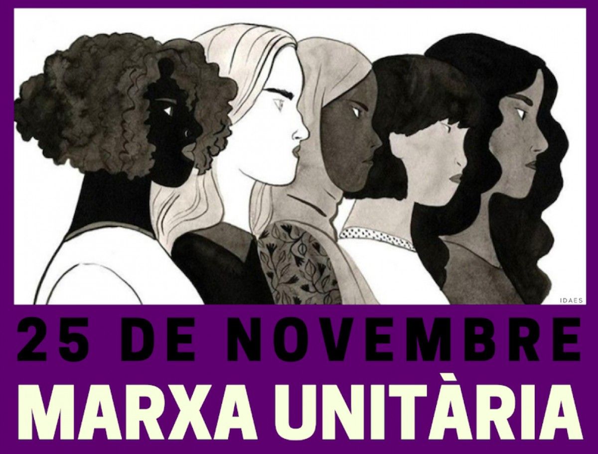 La Marxa feminista tindrà lloc aquest pròxim dissabte, 25 de novembre.