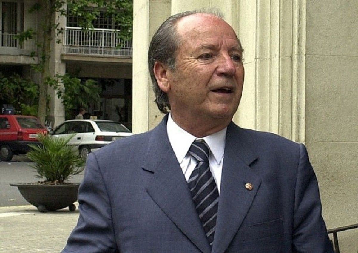 Josep Lluís Nuñez va ser president del Barça entre els anys 1978 i 2000.
