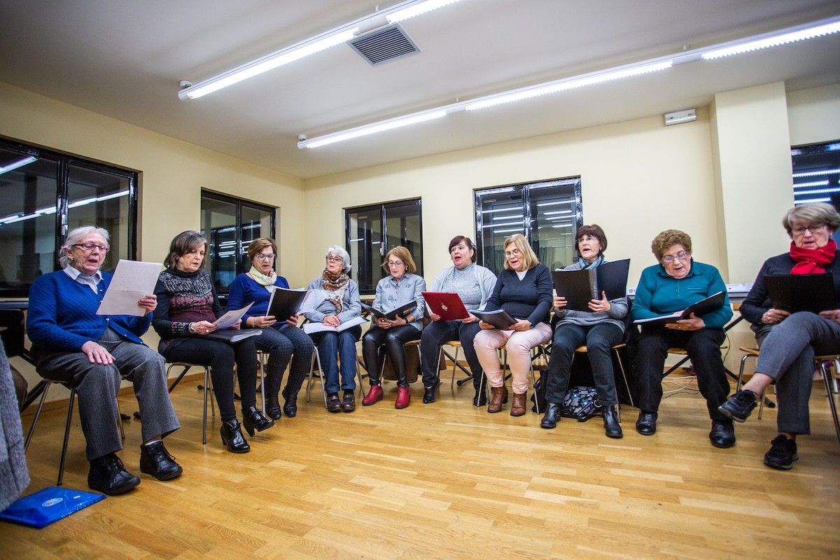 Aquest passeig musical reivindica el rol actiu de les persones grans.