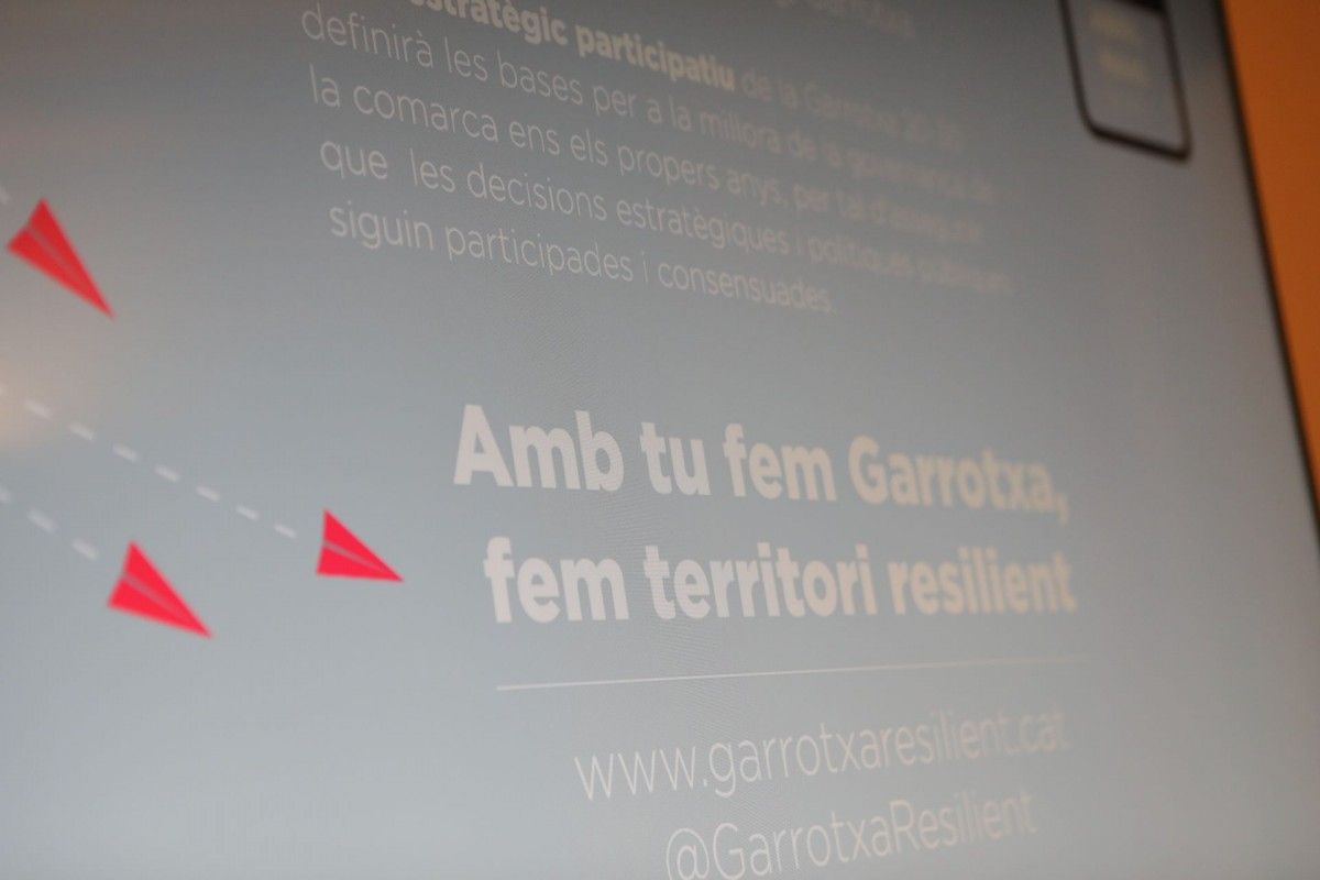 El procés participatiu Fem Garrotxa té l'objectiu de bastir una comarca resilient.
