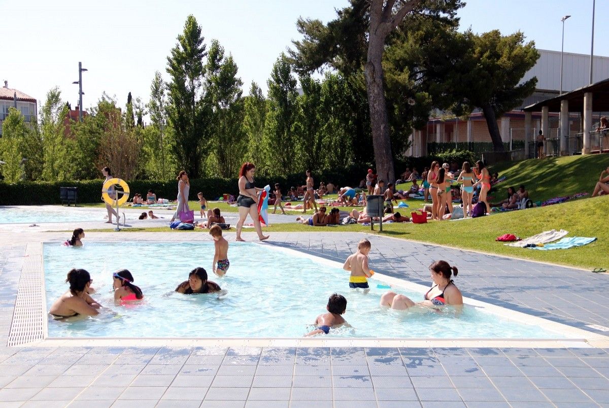 Pla general de la piscina municipal de Figueres.