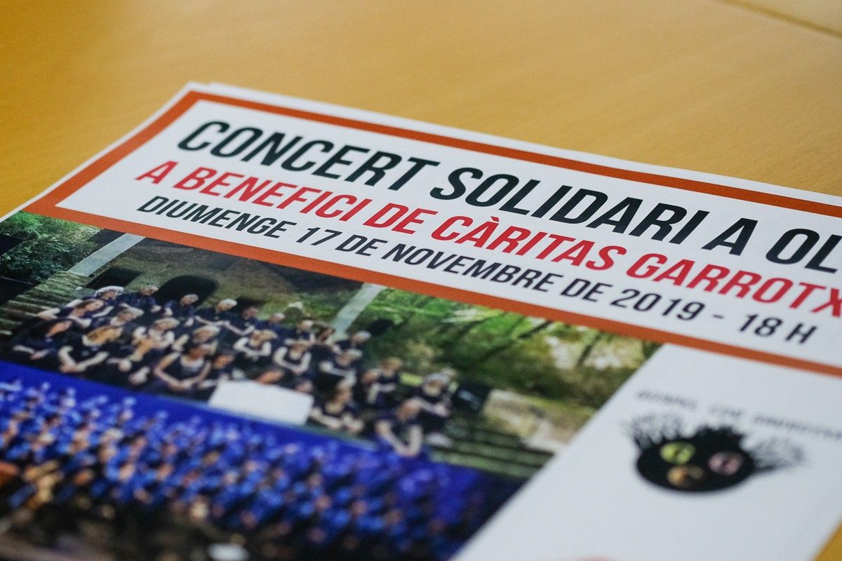 El cartell de la quarta edició del concert solidari.