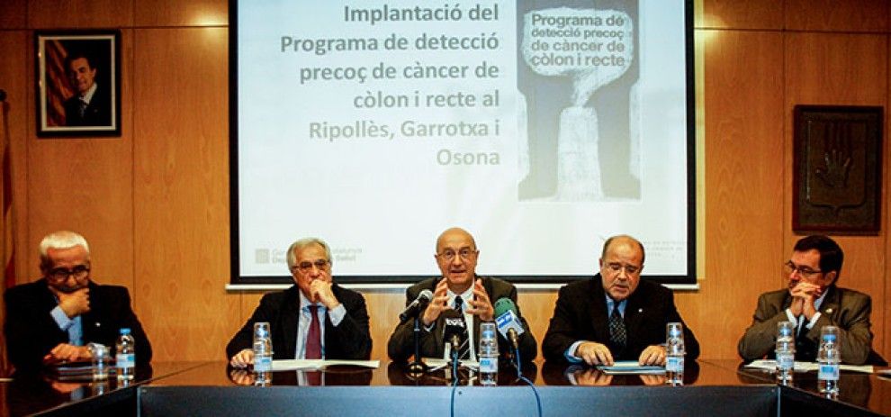 Presentació del programa de detecció del càncer de còlon