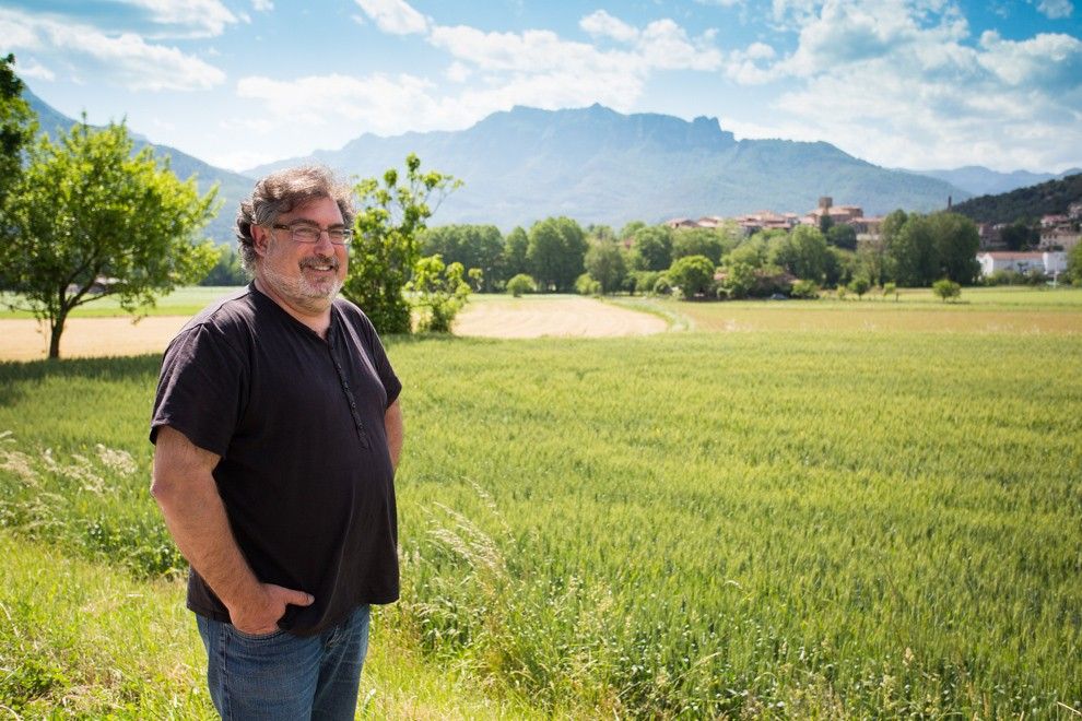 Lluís Amat fa 14 anys que viu a la Vall d'en Bas