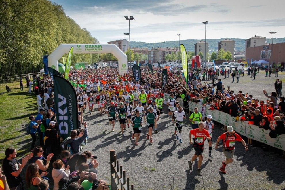 Imatge d'arxiu de la sortida de la Trailwalker a Olot