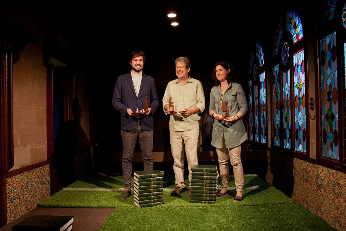 Miralles, Puigpelat i Cruelles són els tres guanyadors dels Premis Ciutat d'Olot