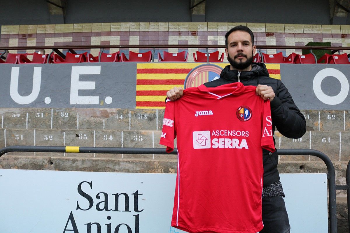 Alberto Malagón, el nou fitxatge de la Unió Esportiva Olot