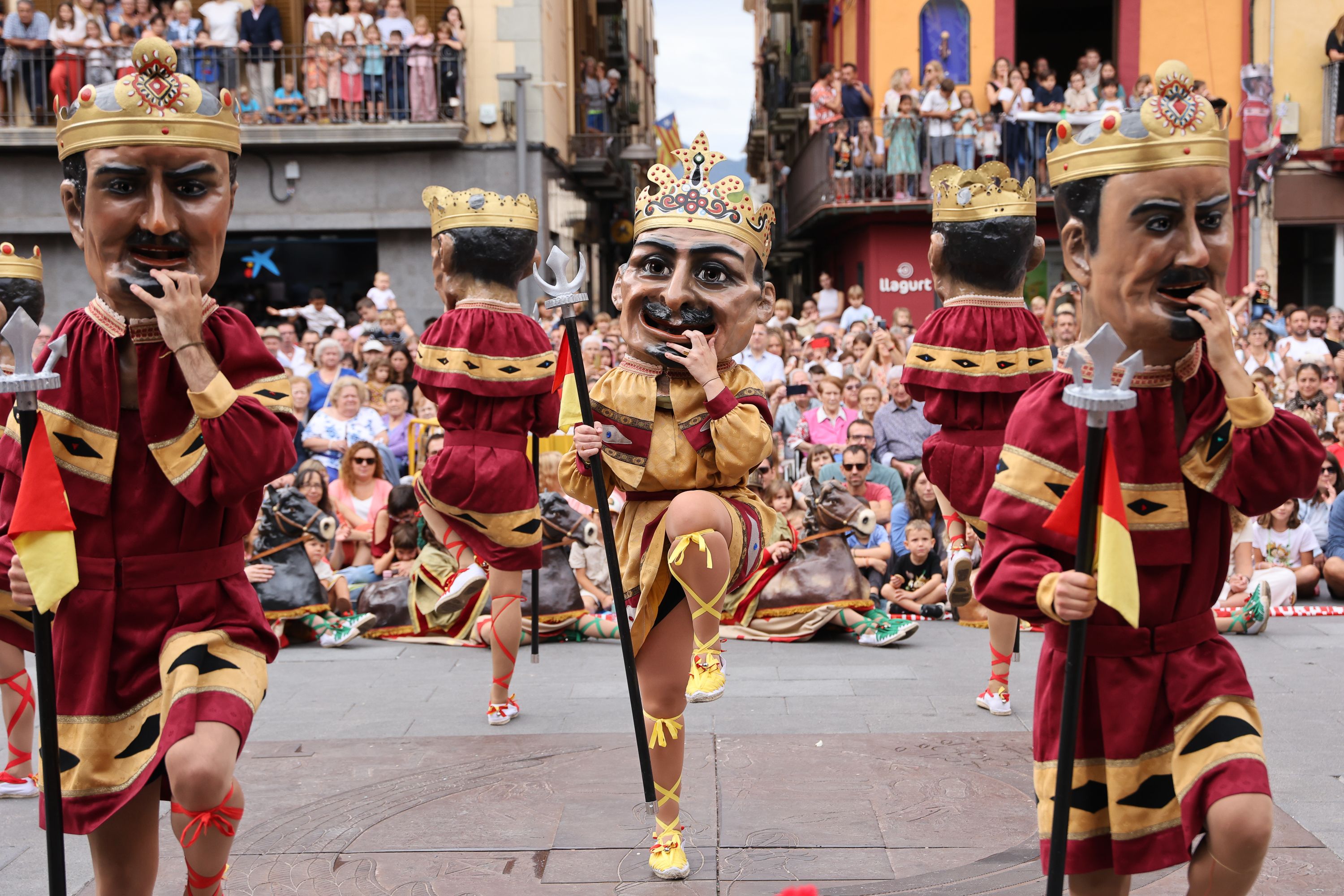 Galeria Festes del Tura 2024: Ball dels Gegants, Cabeçuts i Cavallets.