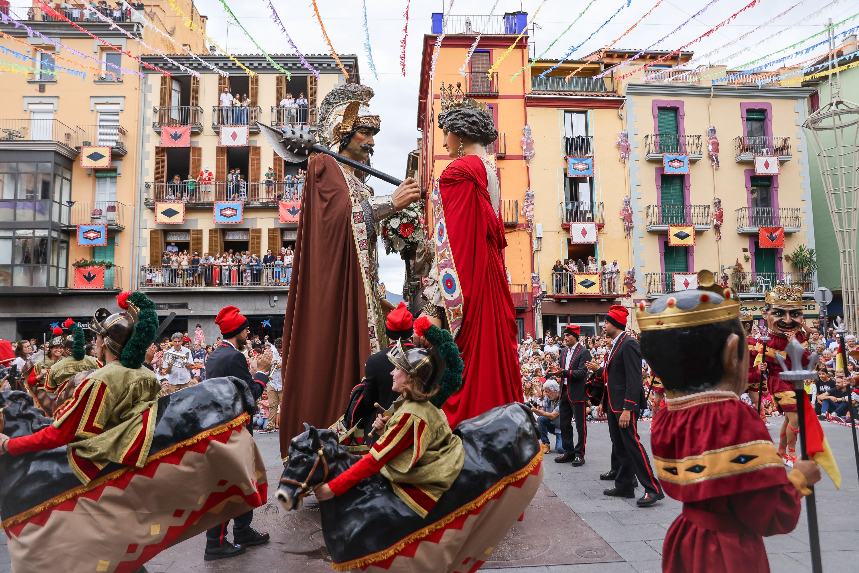 Galeria Festes del Tura 2024: Ball dels Gegants, Cabeçuts i Cavallets.