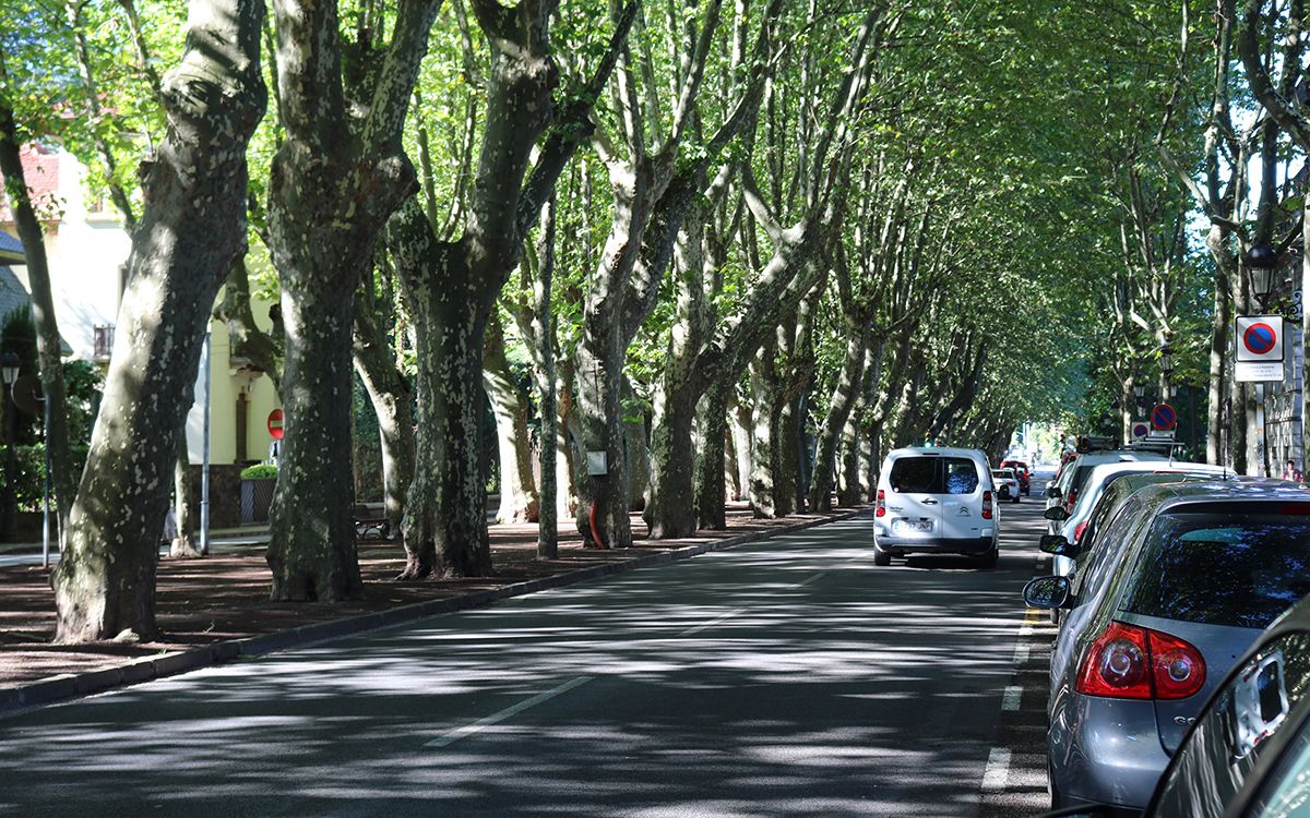 El passeig de Barcelona d'Olot