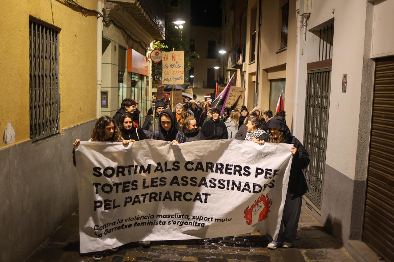 La capçalera de la manifestació