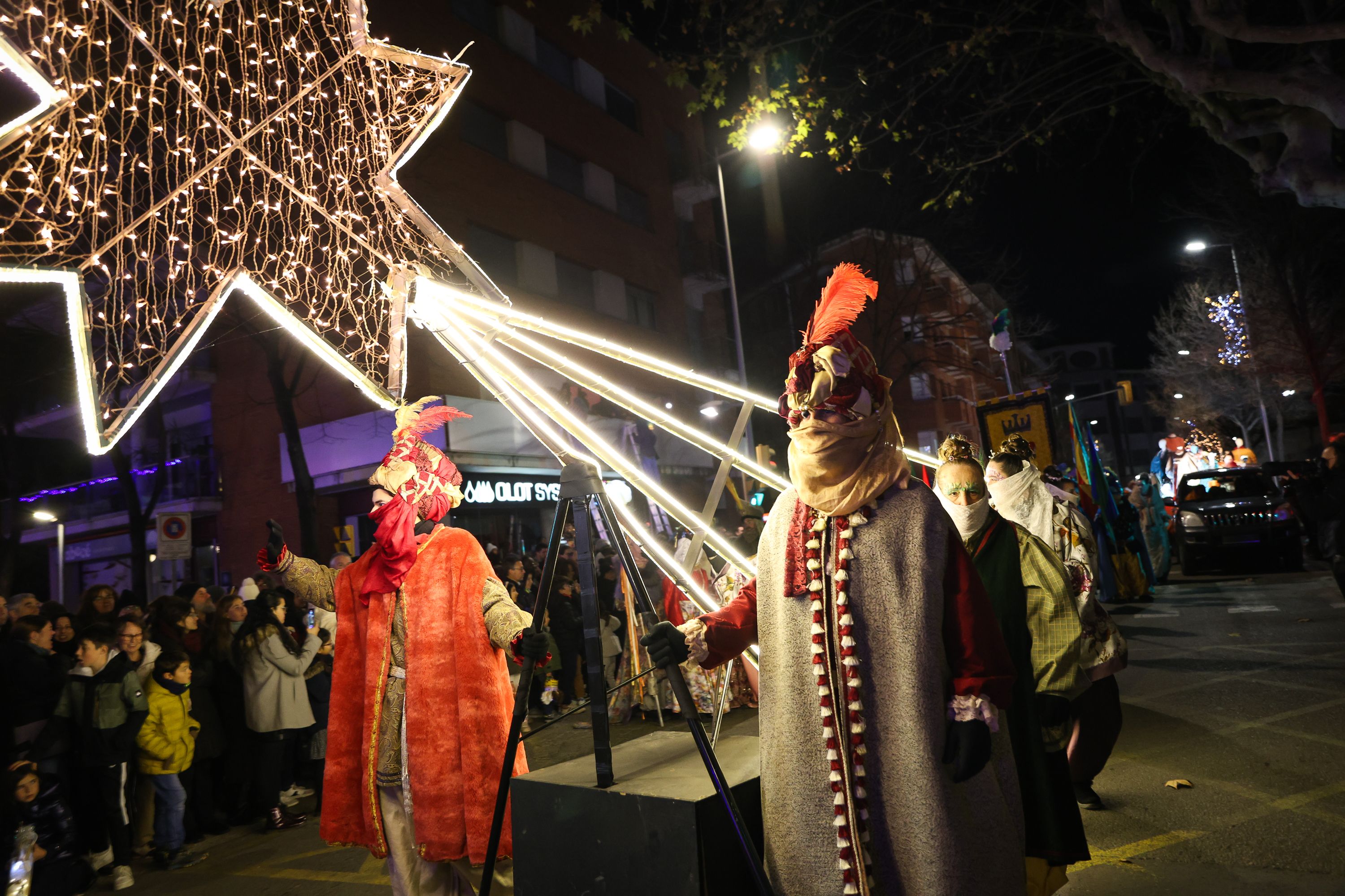 Cavalcada dels Reis d'Orient 2025 a Olot