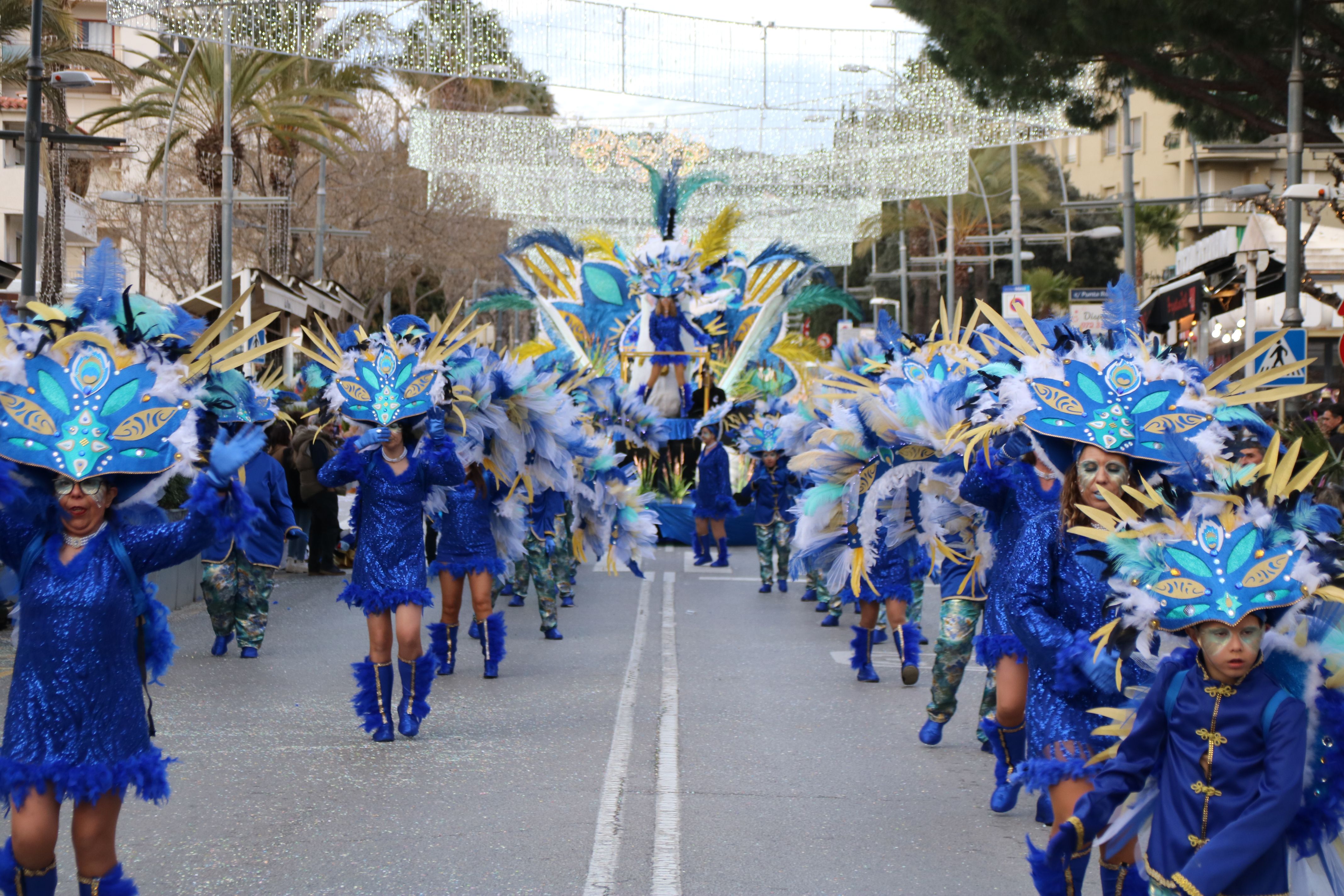 Imatge del Carnaval de Platja d'Aro d'aquest dissabte