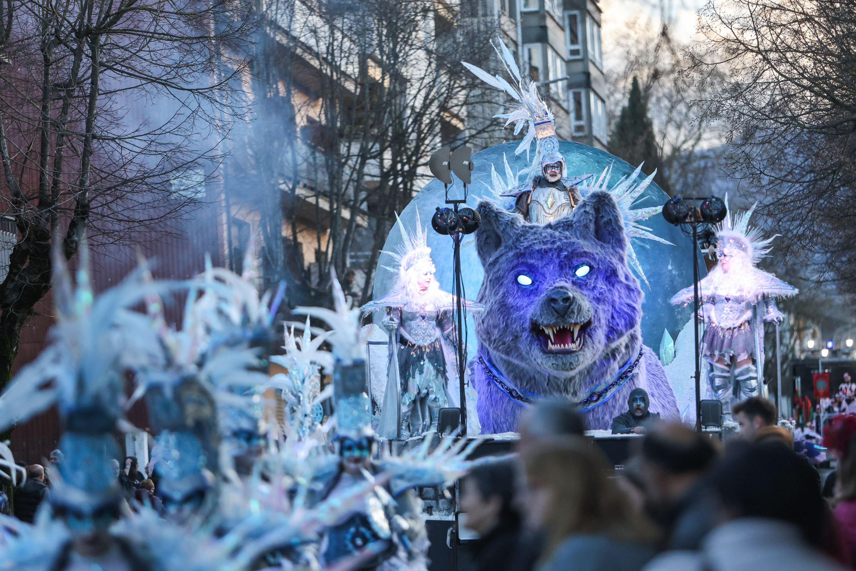 La carrossa de La Carnavalesca d'Olot