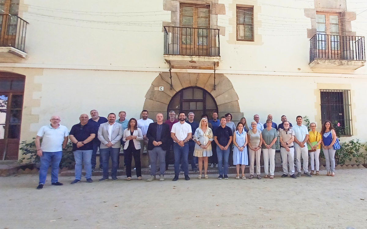 Alcaldes i alcaldesses del Vallès Oriental a la trobada de juliol celebrat a l’Espai La Vinya, de Martorelles