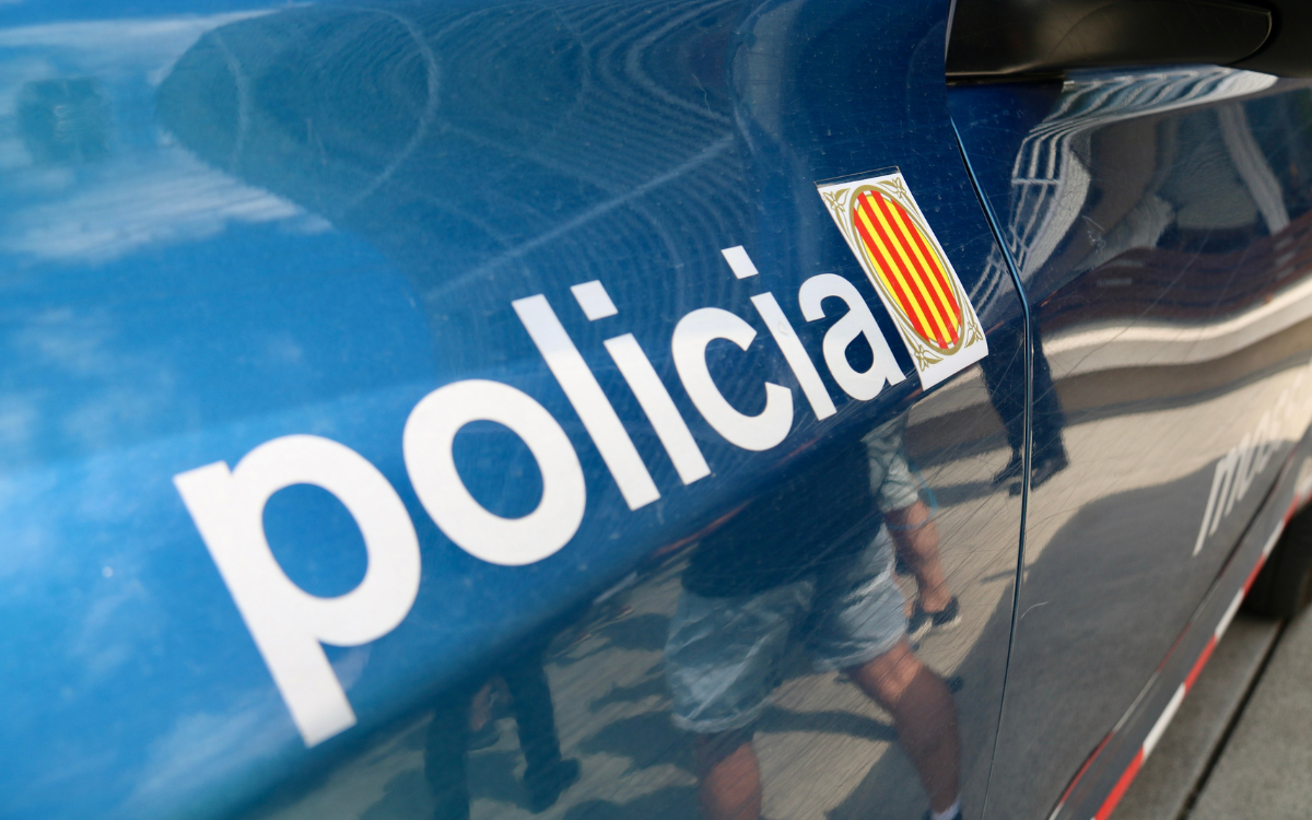 Un vehicle dels Mossos d'Esquadra