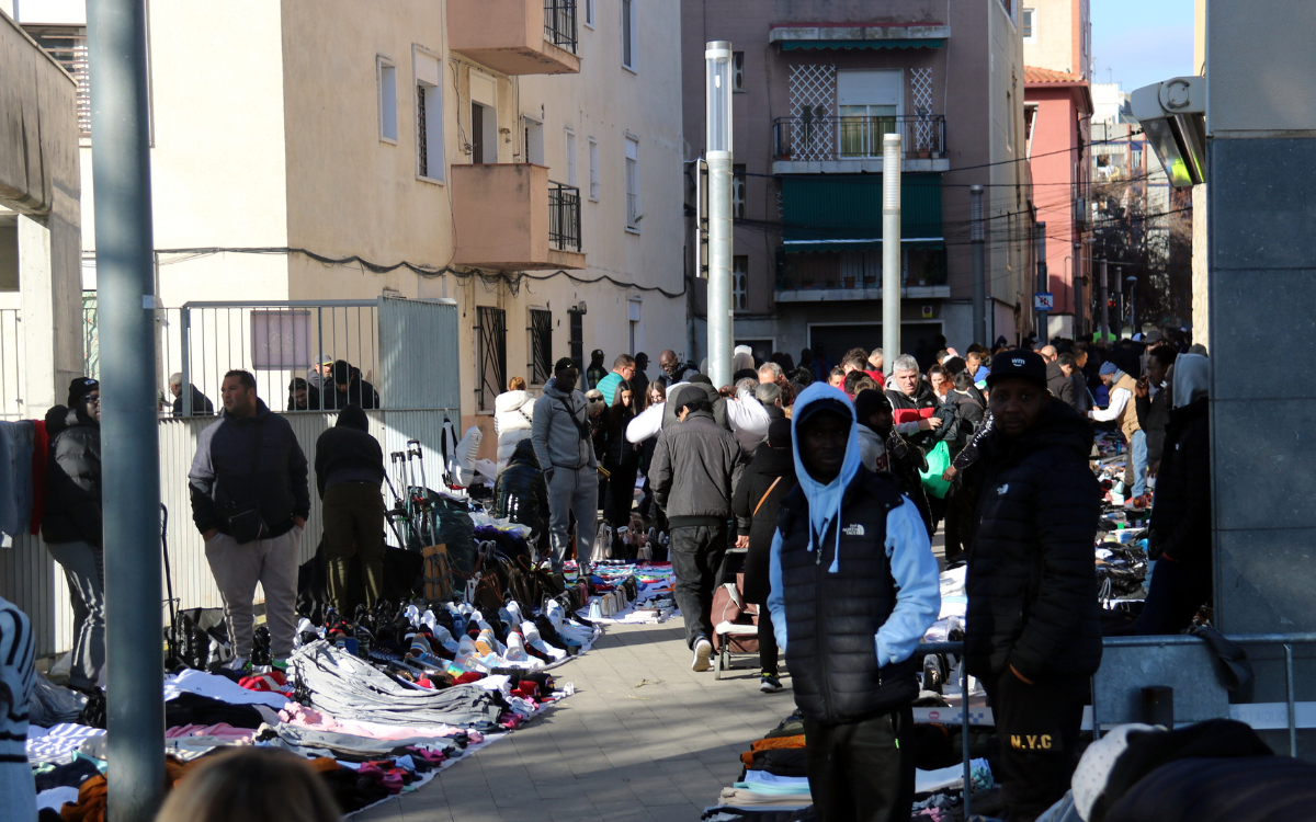 Manters al mercat de Canovelles