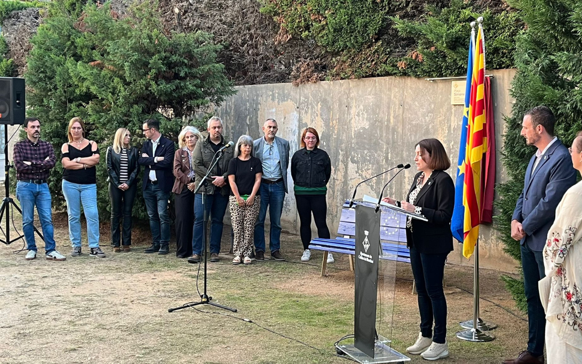 Inauguració de la plaça