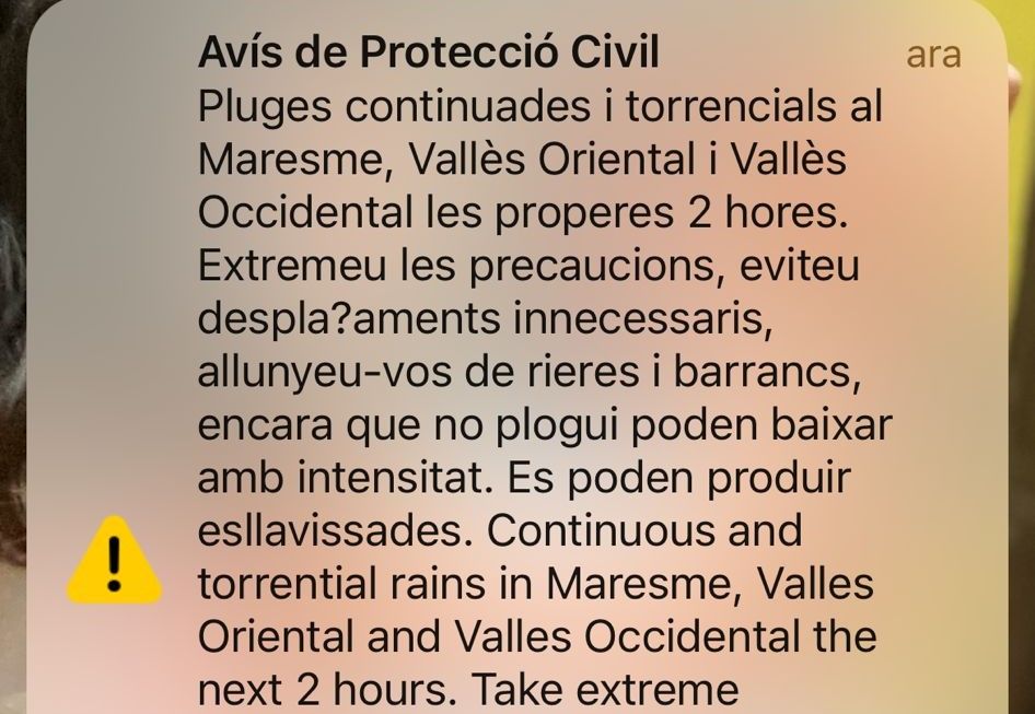 Avís de Protecció Civil