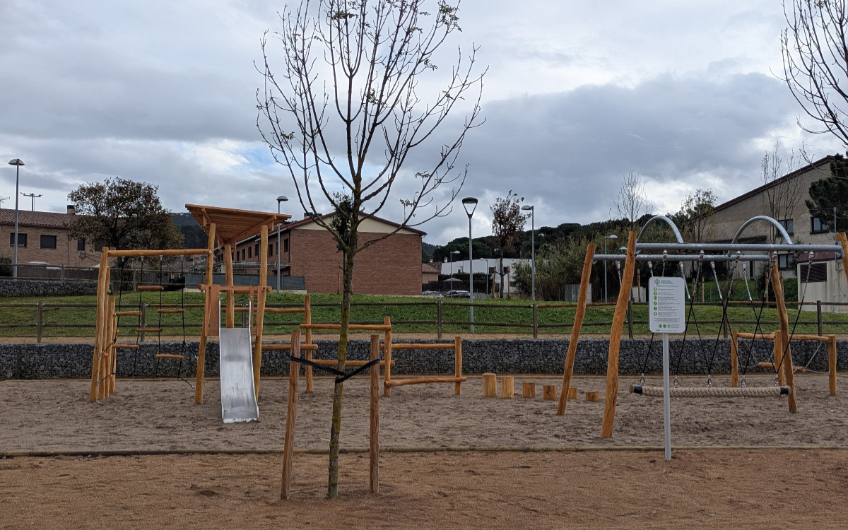 El nou parc de Santa Agnès de Malanyanes