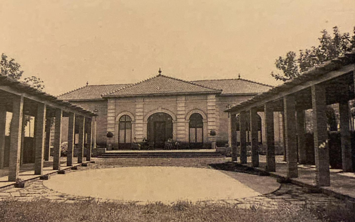 Façana del Casino de la Garriga a inicis del segle XX